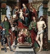FRANCIA, Francesco Madonna and Saints whh Spain oil painting reproduction
